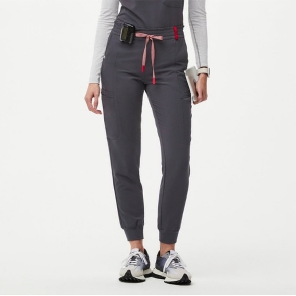 Figs Pants - FIGS Lesage Joggers Charcoal Small Tall